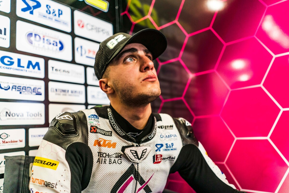 Moto3, Stefano Nepa : “Pas les béquilles, je suis au Mugello !”