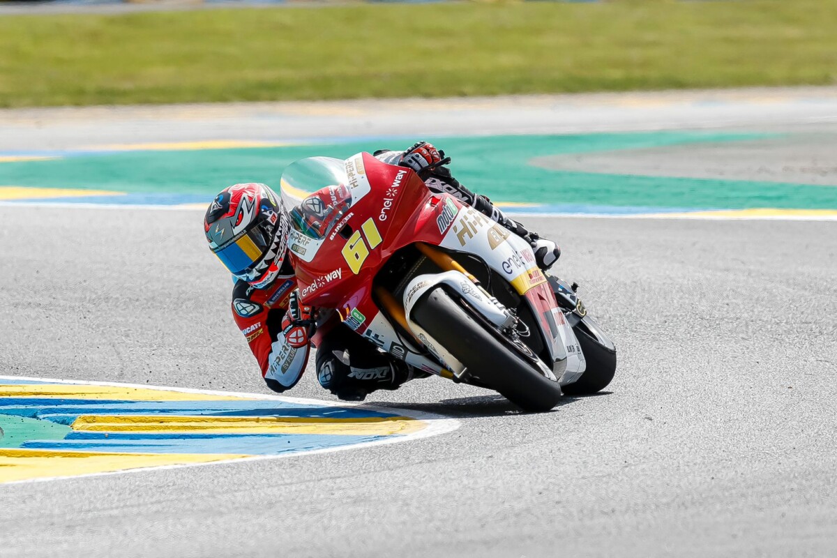 MotoE, Alessandro Zaccone : “Le Mans quelle galère, le retour de Marquez est sympa !”