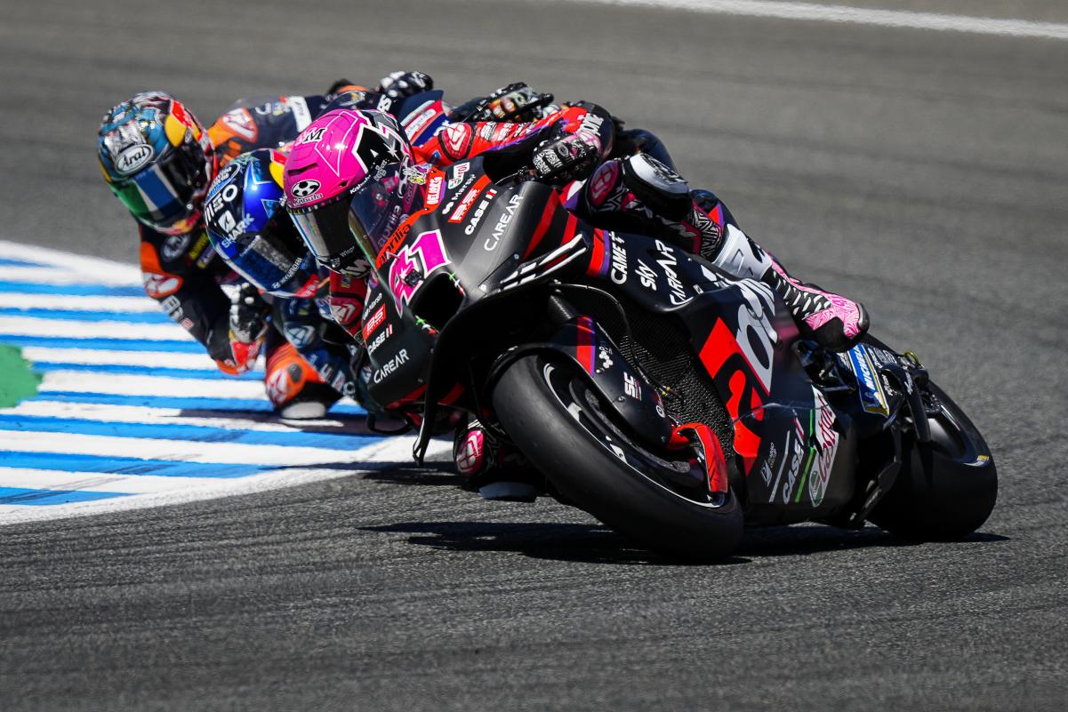 MotoGP, Aleix Espargaró ispeziona l’Aprilia : j’ai un problème avec le prototype 2023