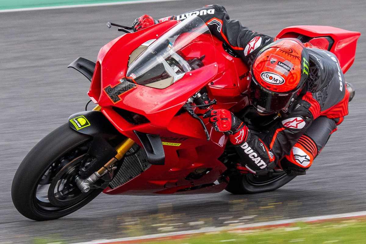 MotoGP, Bagnaia avec Bastianini au Mugello : essai avec la Panigale V4 S