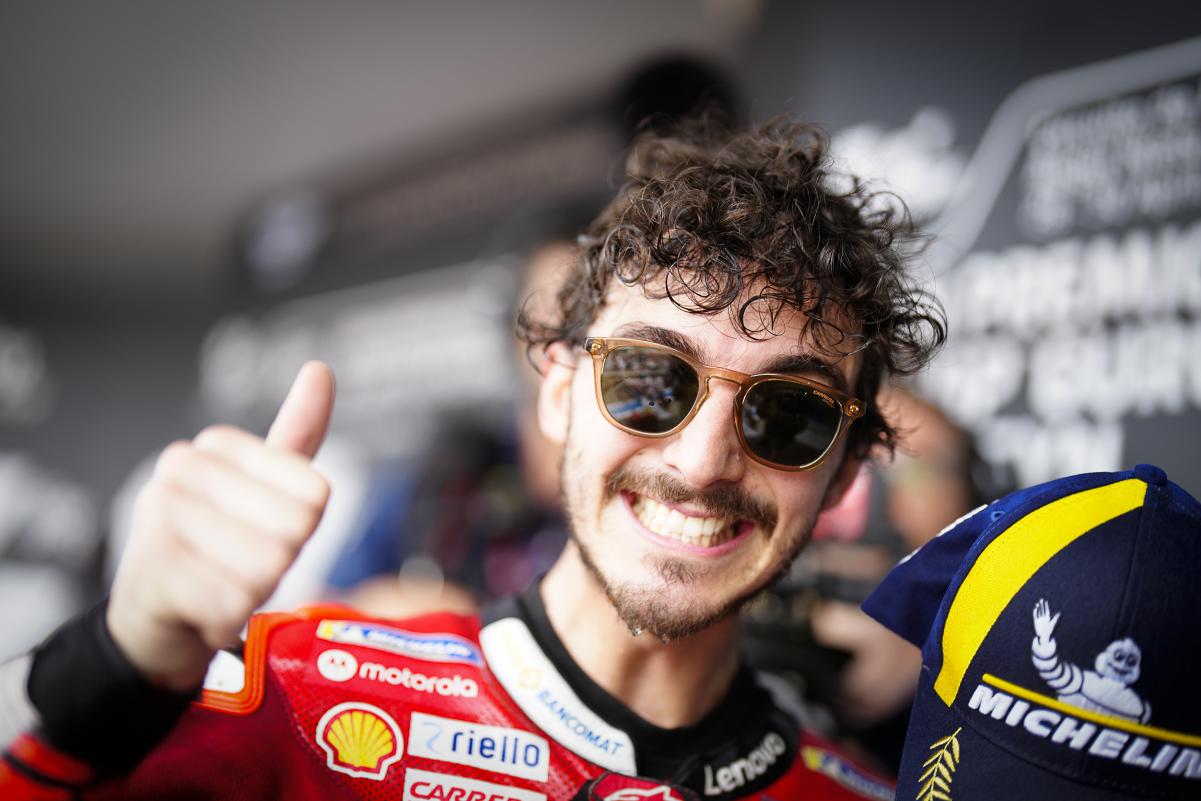 MotoGP, Bagnaia dicte la loi : la fête dans la case Ducati
