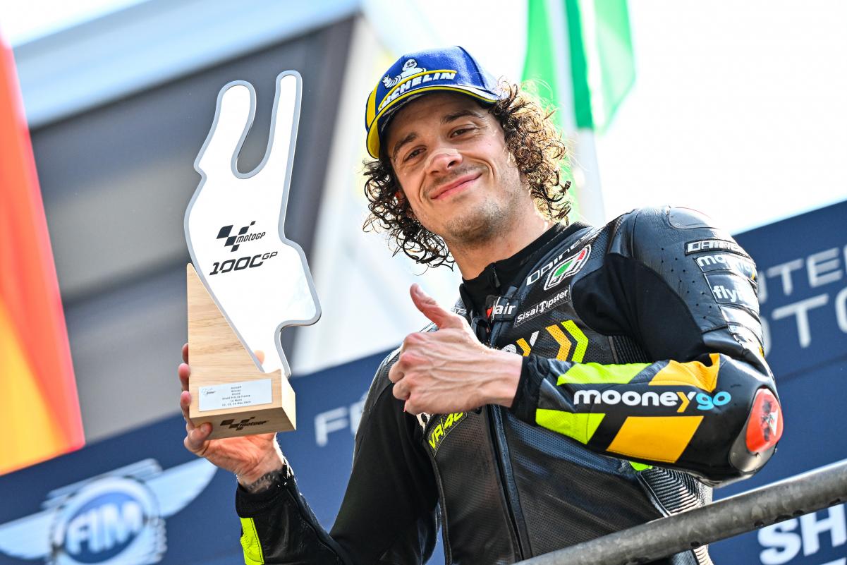 MotoGP, superstar de Bezzecchi : “Ils m’ont donné une tasse de 100 g”