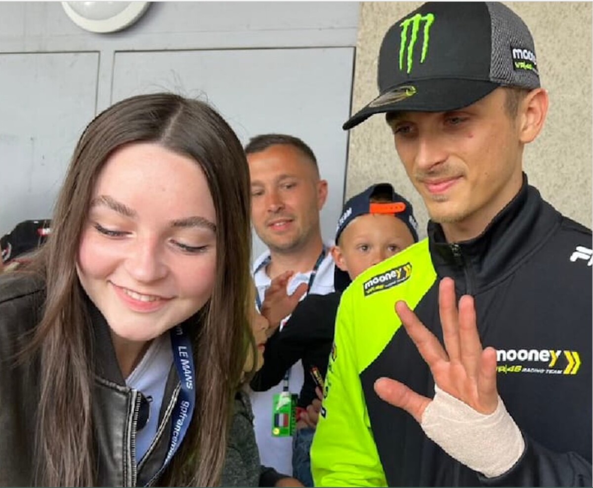 MotoGP, Luca Marini est en un seul morceau “Seulement mal aux pouces”