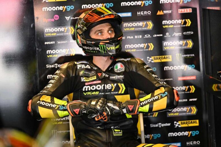Luca Marini lesione polso destro