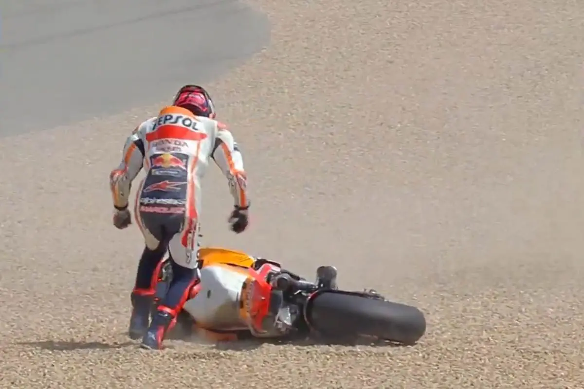 MotoGP, Marc Marquez : “Mieux vaut chuter que finir 10e”