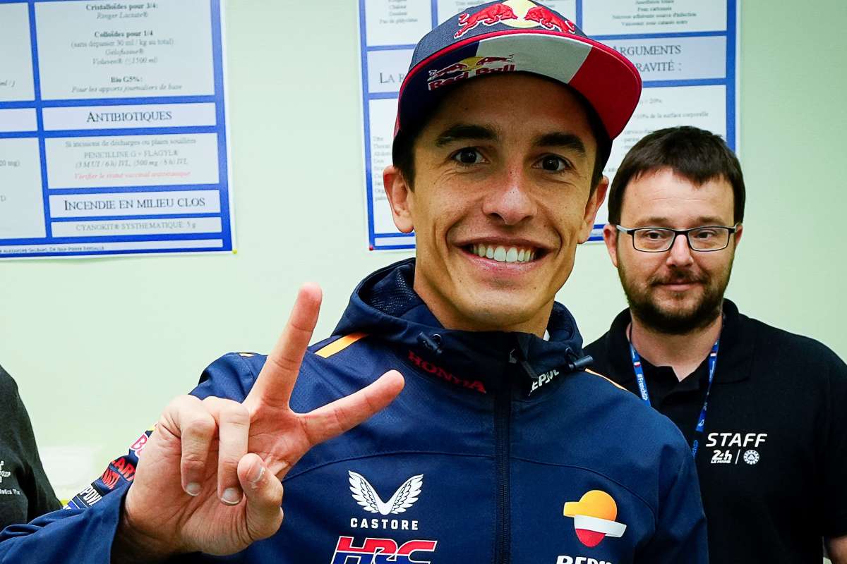 MotoGP, Marc Marquez erklærede “egnet”: han er tilbage på Hondaen i Le Mans