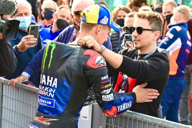 Jorge Lorenzo Fabio Quartararo Yamaha MotoGP