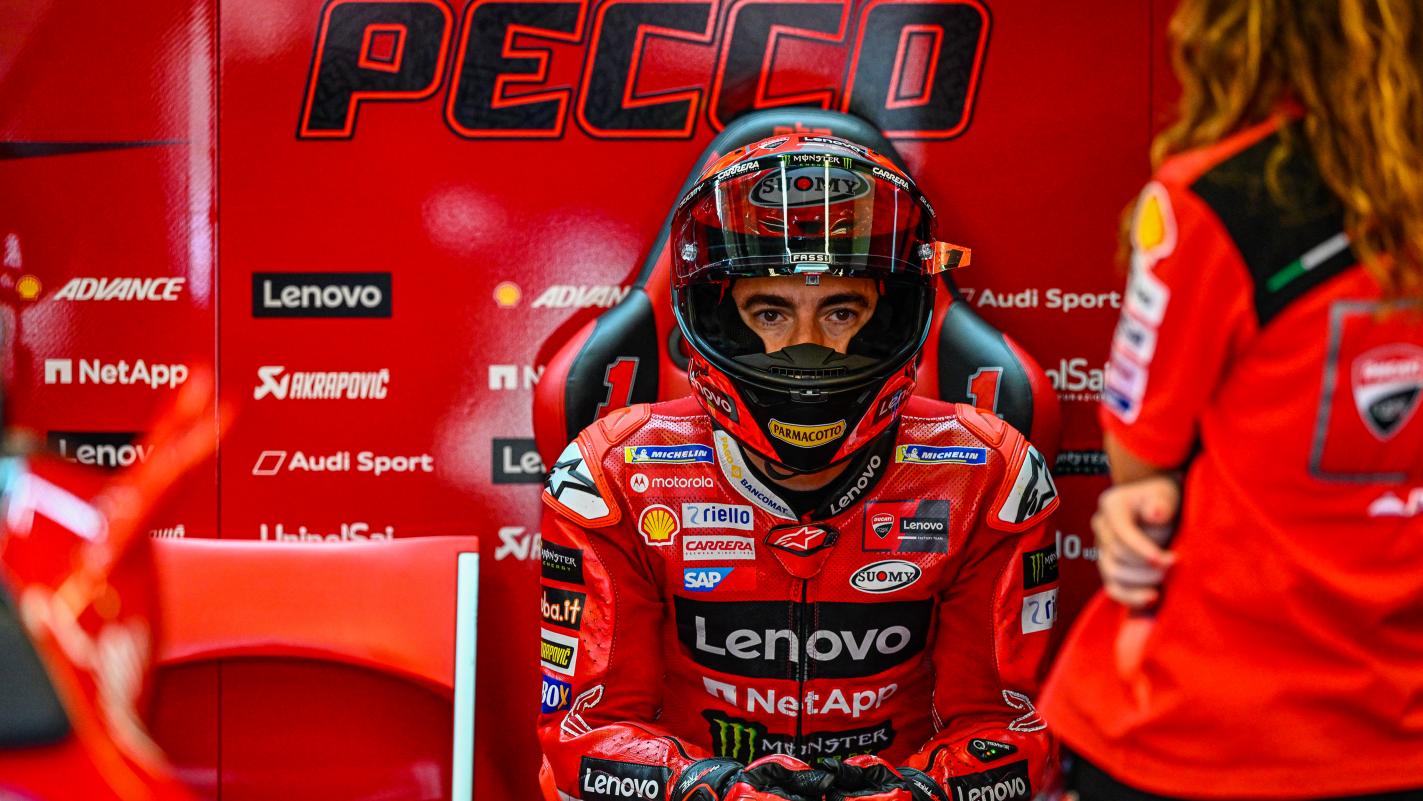 MotoGP, Bagnaia: Kleiner Knöchelbruch, er wird in Mugello sein