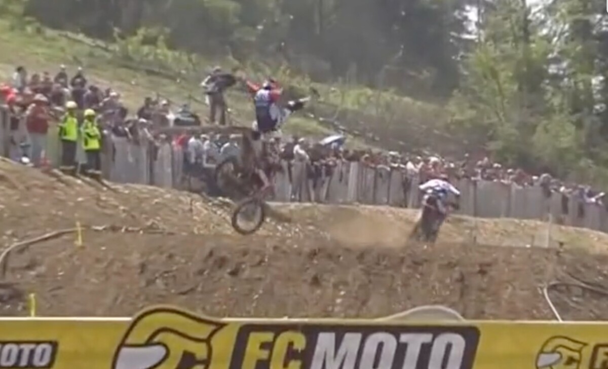 Motocross : Alberto Forato en vol d’ange, pilote OK (vidéo)