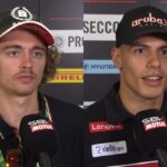 Axel Bassani Michael Rinaldi team Ducati Superbike