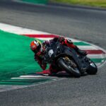 Petrucci Superbike test Mugello