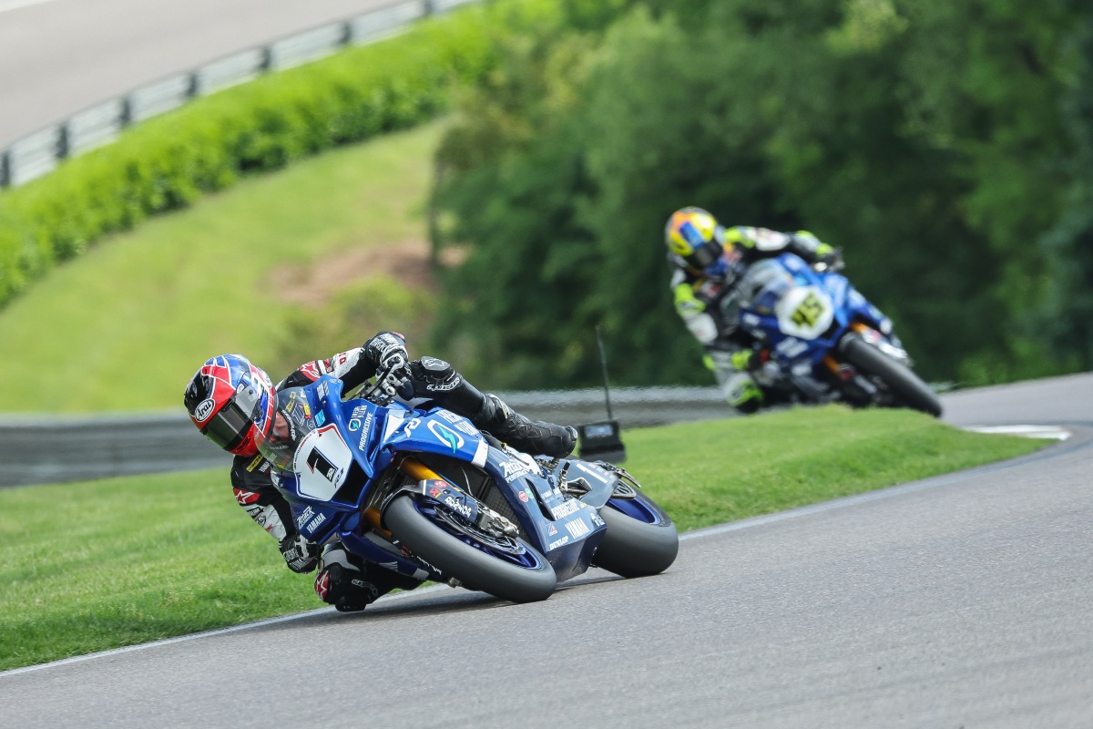 Super Gagne i MotoAmerica: dominans i Race 1 i Alabama