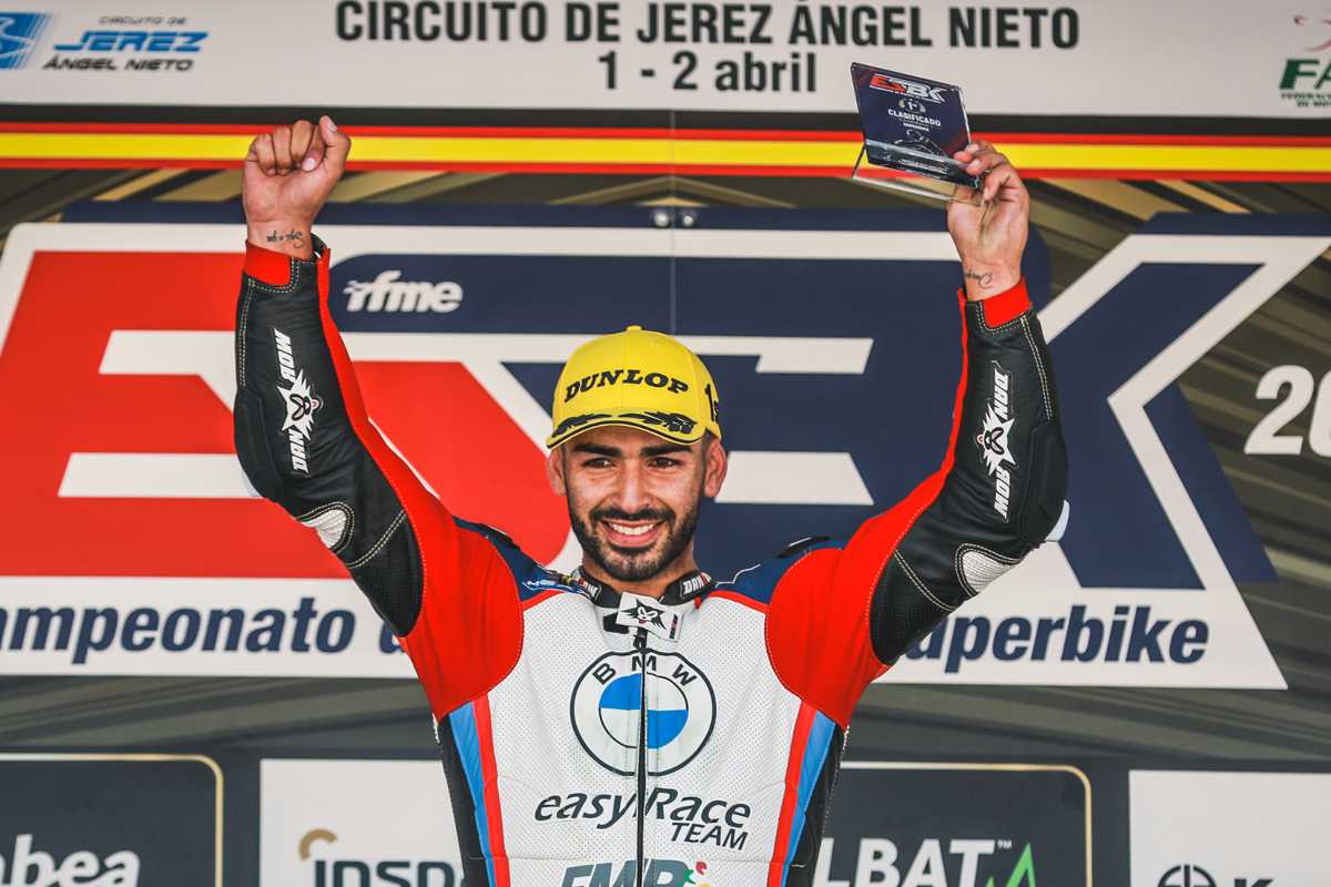 Superbike, chính thức: BMW thay thế van der Mark bằng Ivo Lopes ở Barcelona