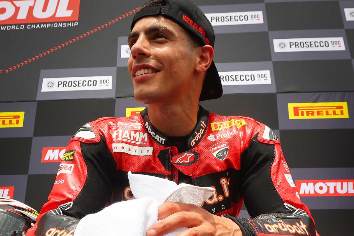 Superbike, Rinaldi : “Bassani et Petrucci ont la même moto que moi”