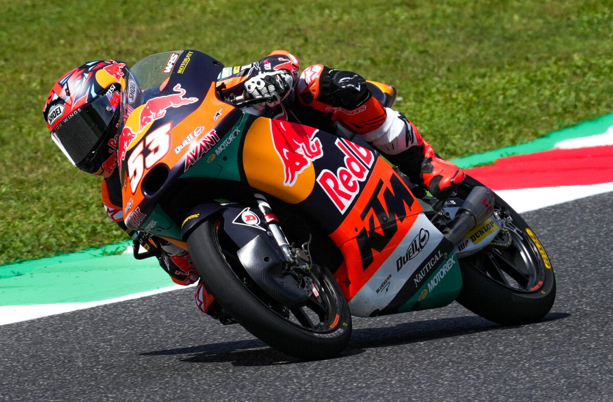 Moto3 Mugello : missile Deniz Oncu en pole, pluie de penaltys