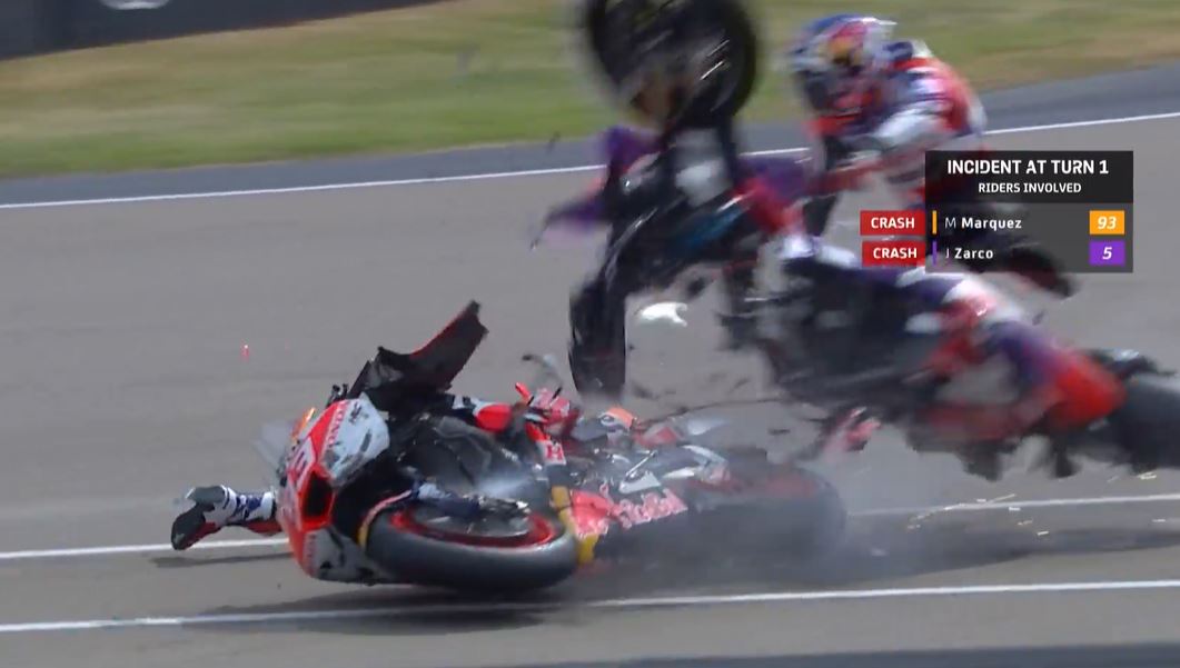MotoGP : tout se passe au Sachsenring, Marquez-Zarco quel bang !