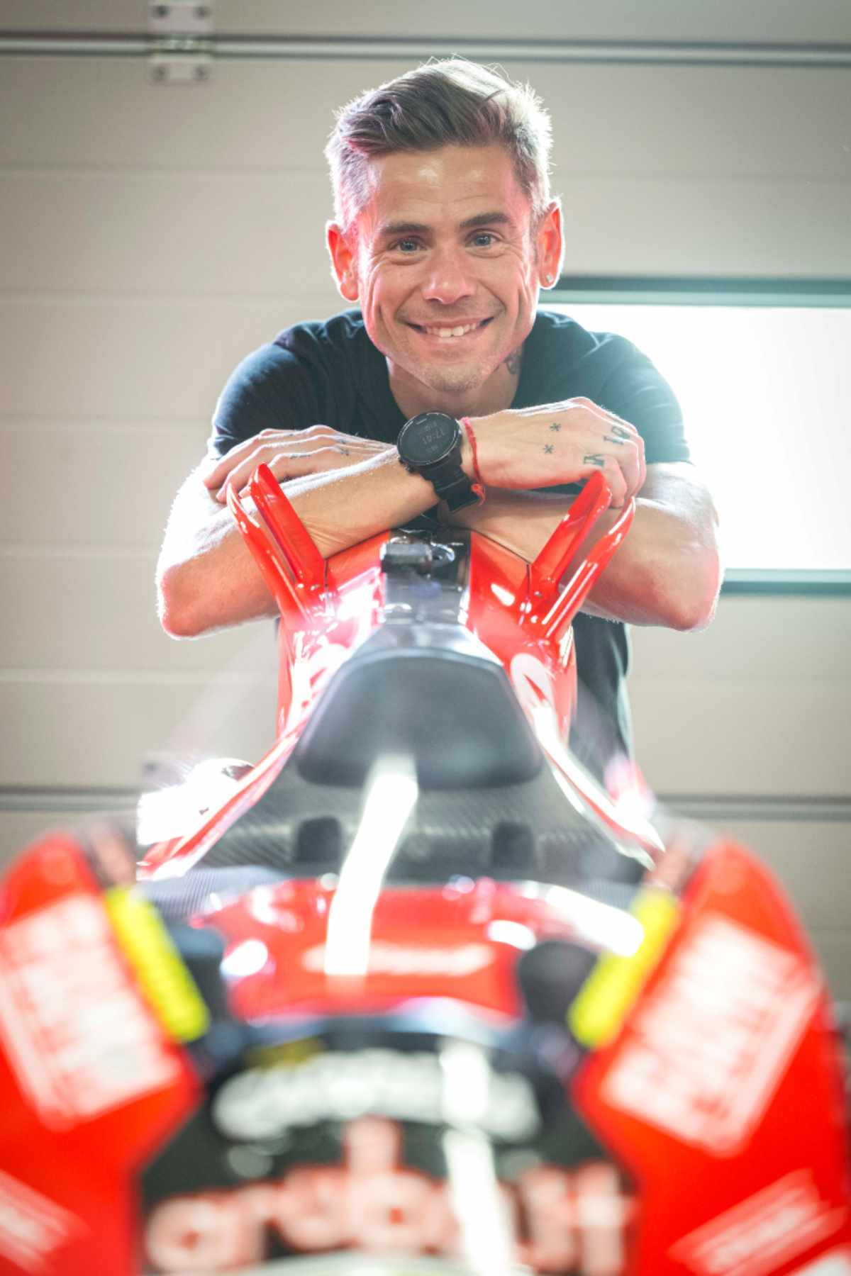 Alvaro Bautista testar Ducati MotoGP Misano