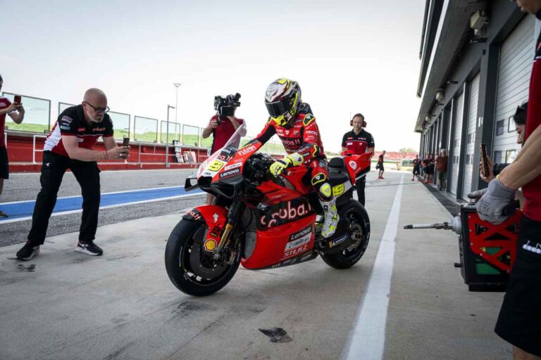 Alvaro Bautista test Ducati MotoGP Misano