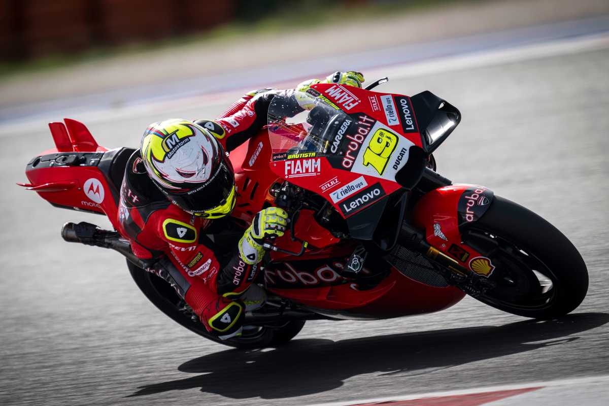 Alvaro Bautista teste Ducati MotoGP Misano