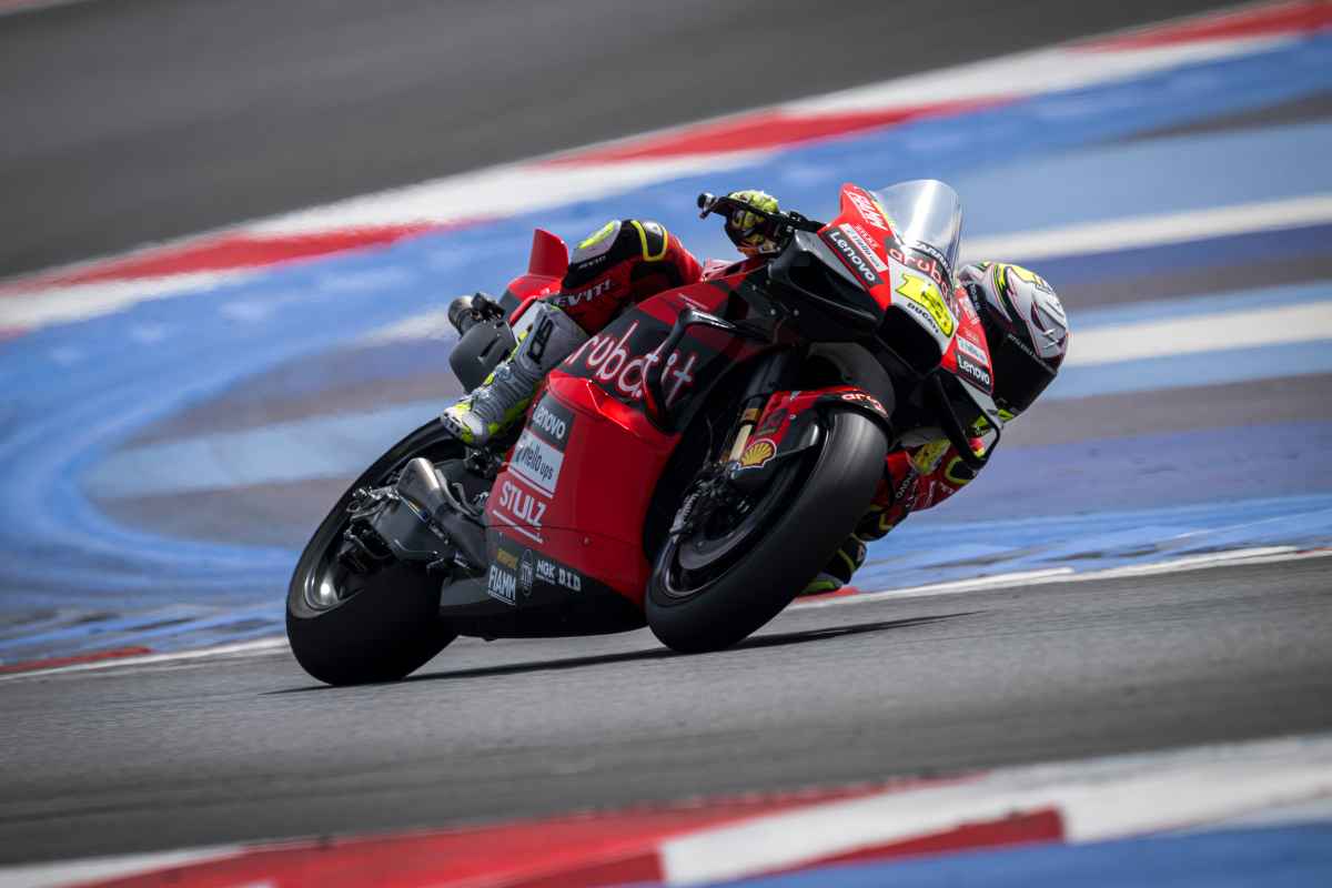Alvaro Bautista menguji Ducati MotoGP Misano