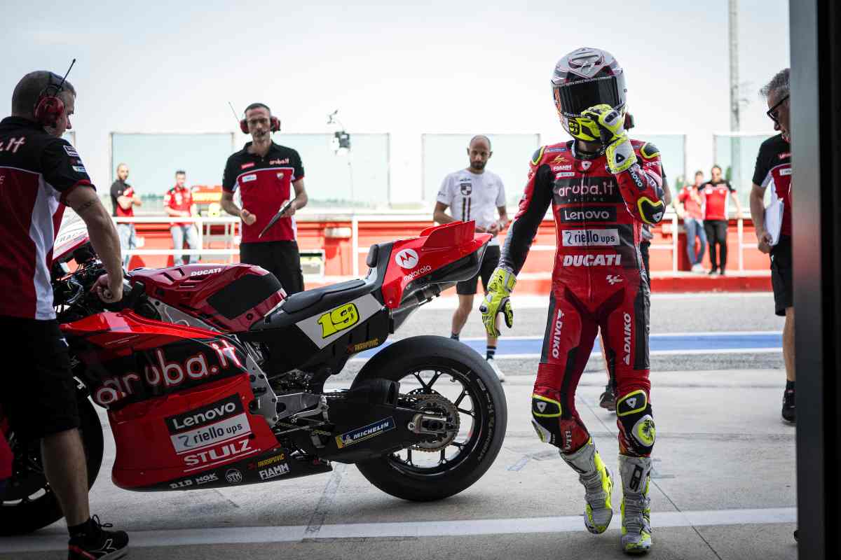 Alvaro Bautista menguji Ducati MotoGP Misano