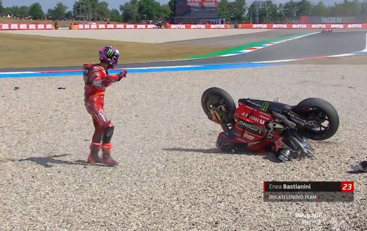 MotoGP Assen, Essais 1 : Ducati en tête… et dans la terre
