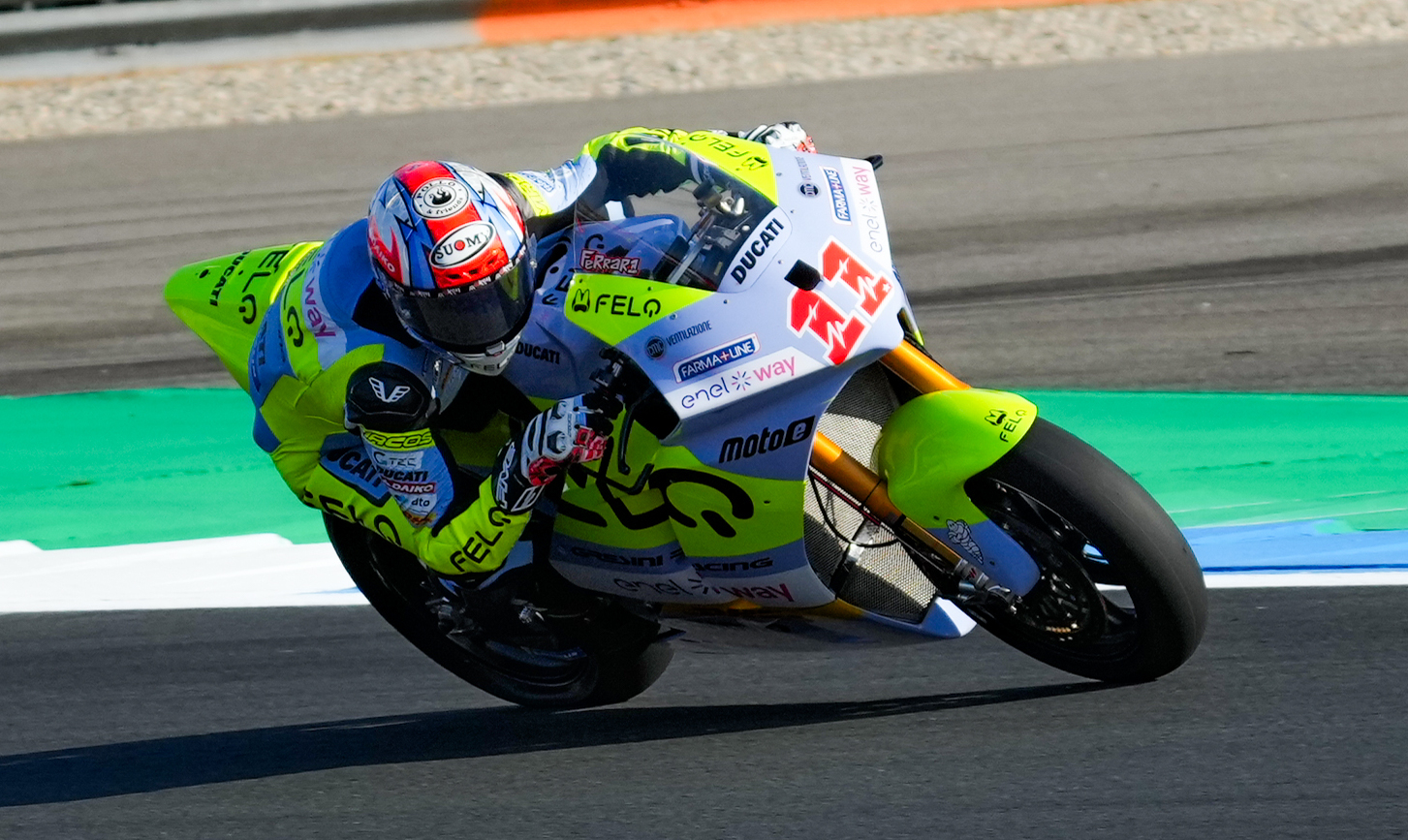 MotoE Assen, Course 1 : Matteo Ferrari victoire d’autorité