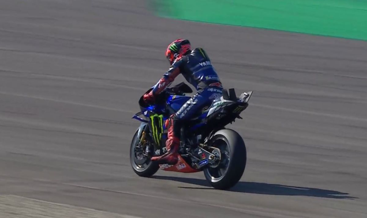 MotoGP : Quartararo, qui s’étire vers le GP d’Assen “J’espère que ma jambe n’empirera pas”