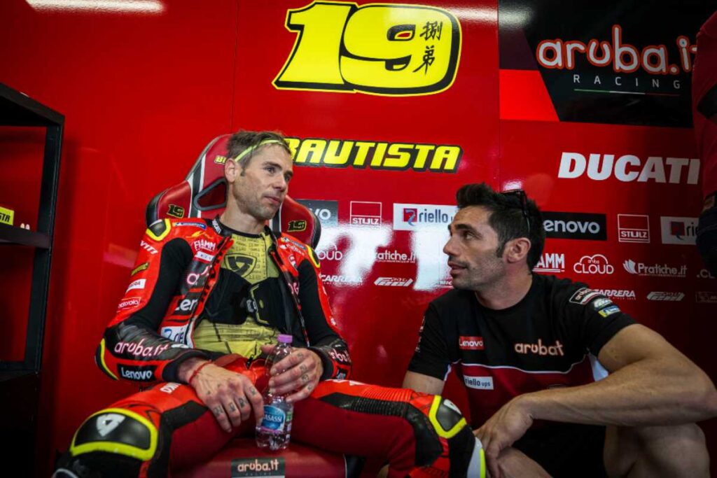 Alvaro Bautista test Ducati MotoGP Misano