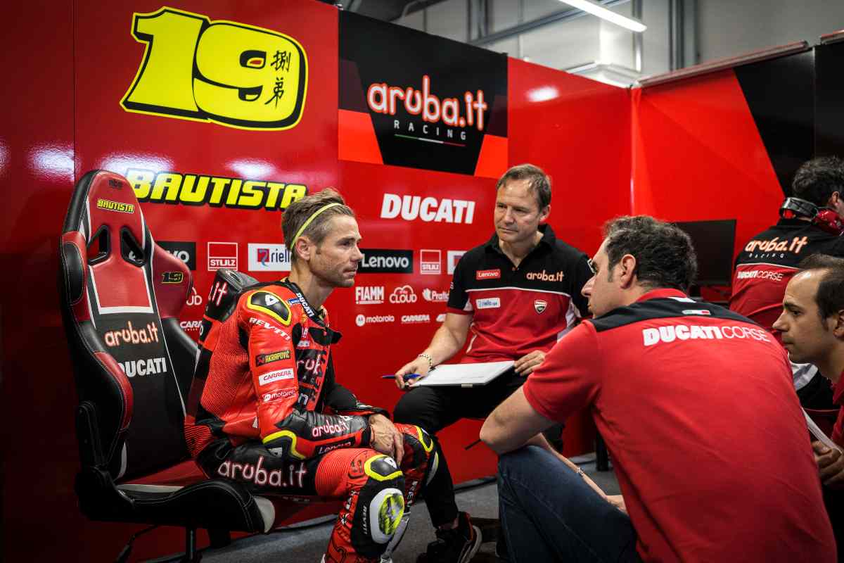 Alvaro Bautista menguji Ducati MotoGP Misano