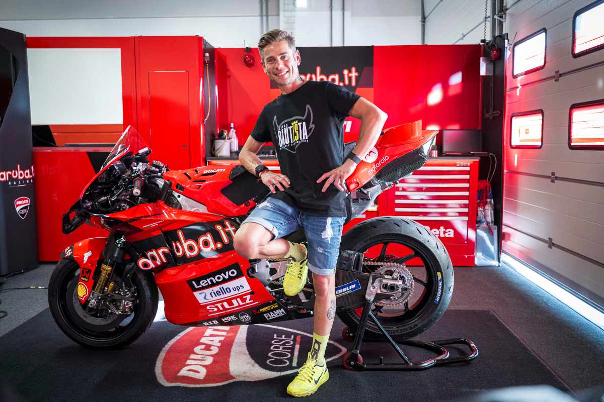 Alvaro Bautista testar Ducati MotoGP Misano