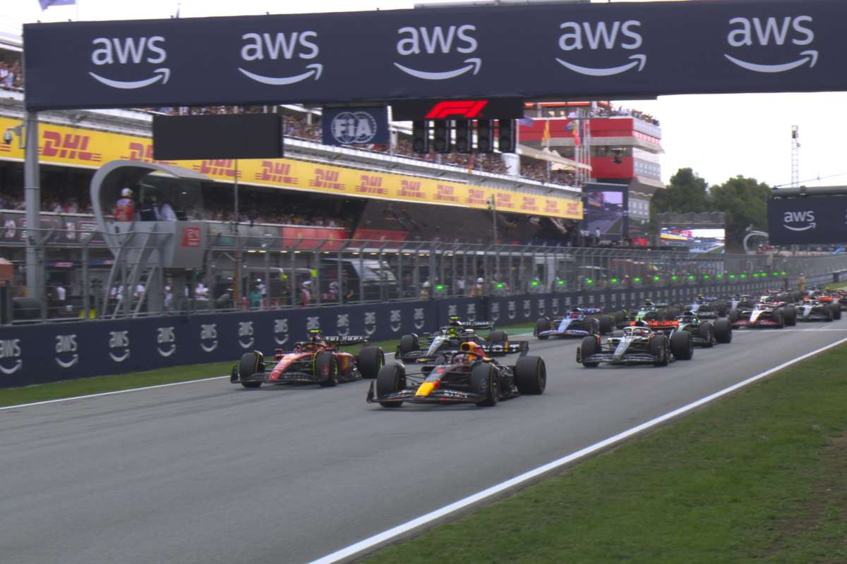 GP F1 Espagne, Course: Verstappen dicte la loi, Ferrari triste