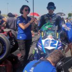 Stefano Manzi Supersport Misano in griglia