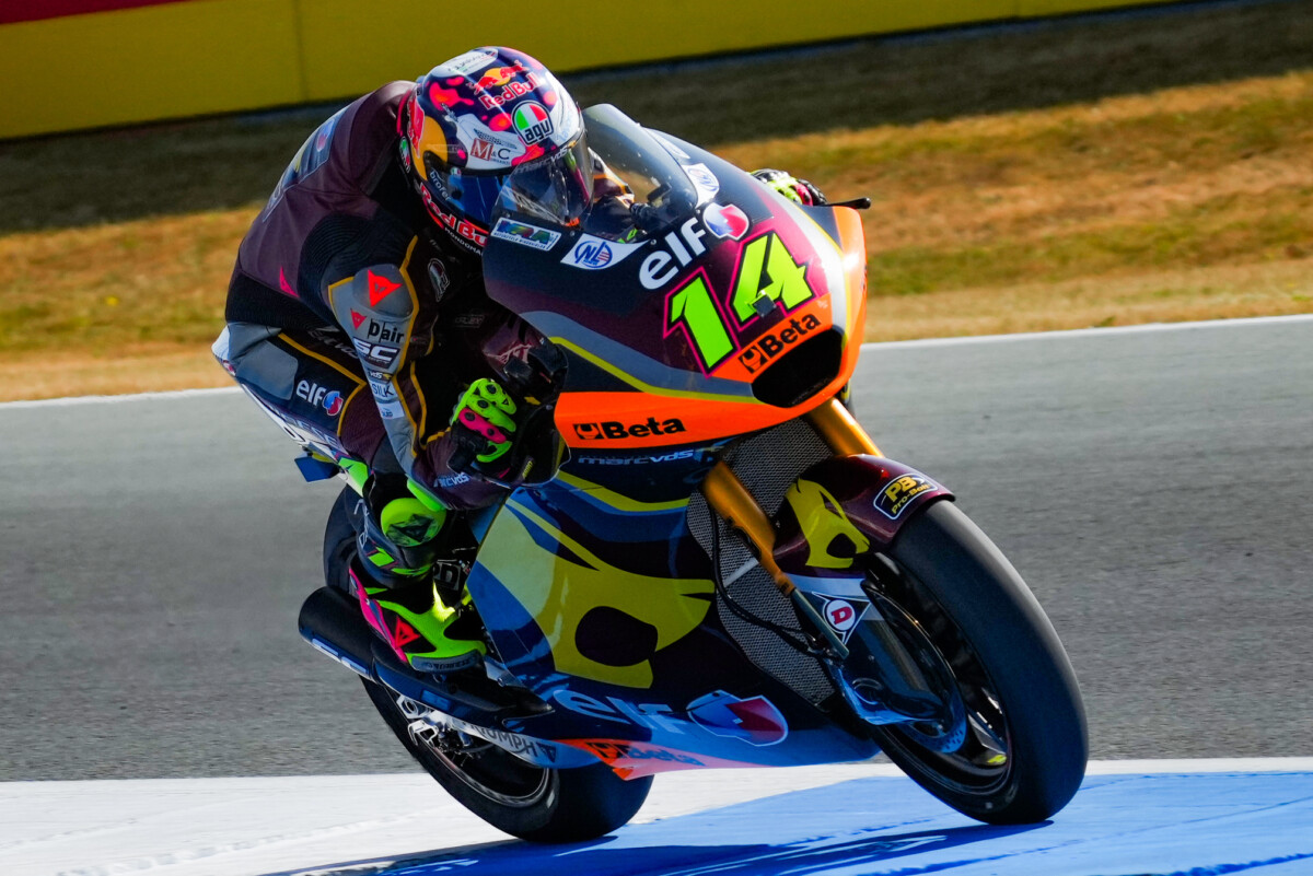 Moto2 : Tony Arbolino ne brille pas à Assen, mais sauve le record du monde
