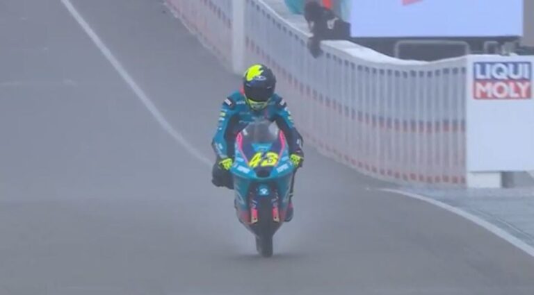 Moto3 Sachsenring, Treino 3: a chuva atrapalha todos os planos