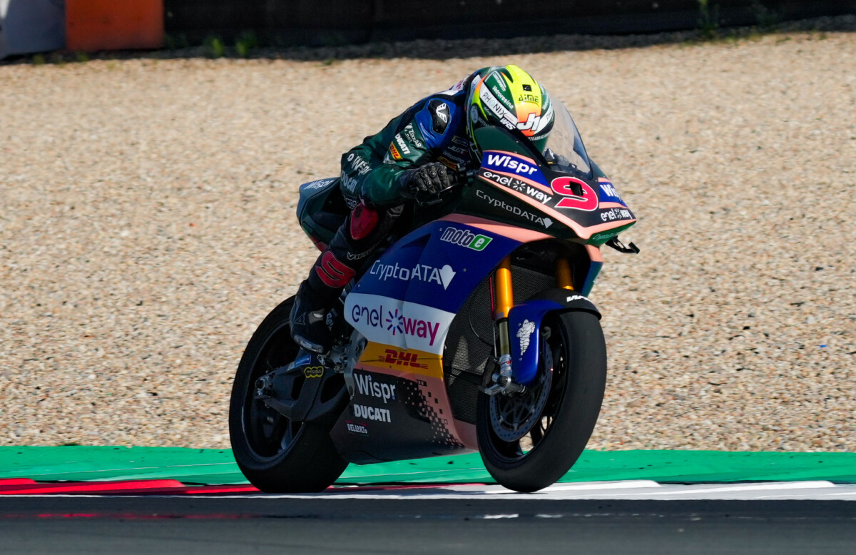 MotoE, Andrea Mantovani : “C’est dommage pour l’accident, mais j’y suis”