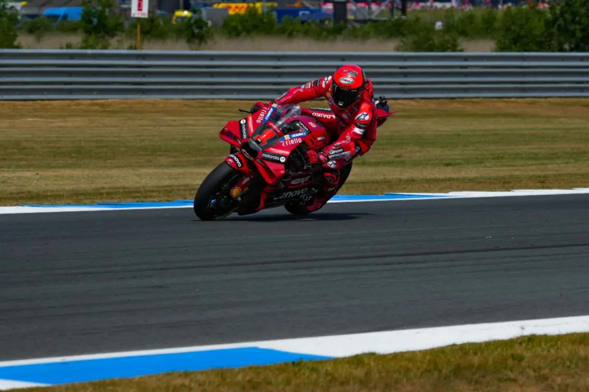 MotoGP Assen, Bagnaia aux deux visages : “J’ai risqué de finir dans les graviers”