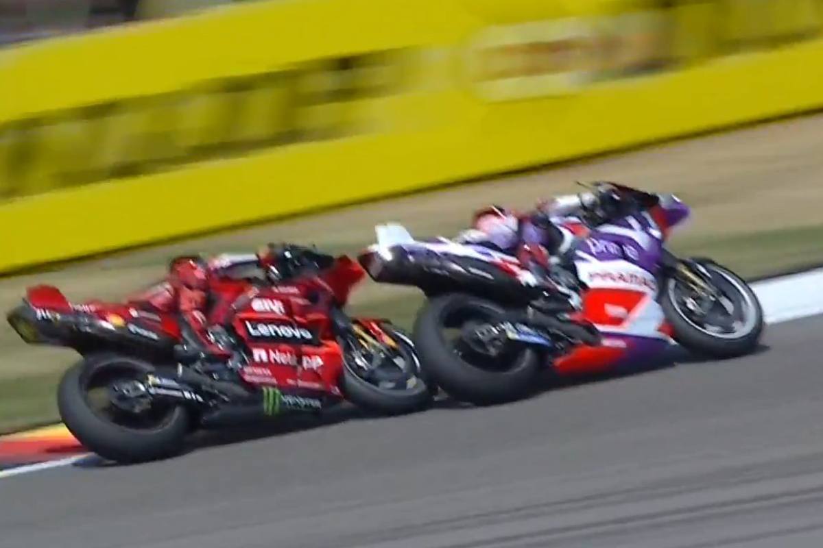 MotoGP, Bagnaia accepte la défaite : “J’ai essayé, peut-être trop”