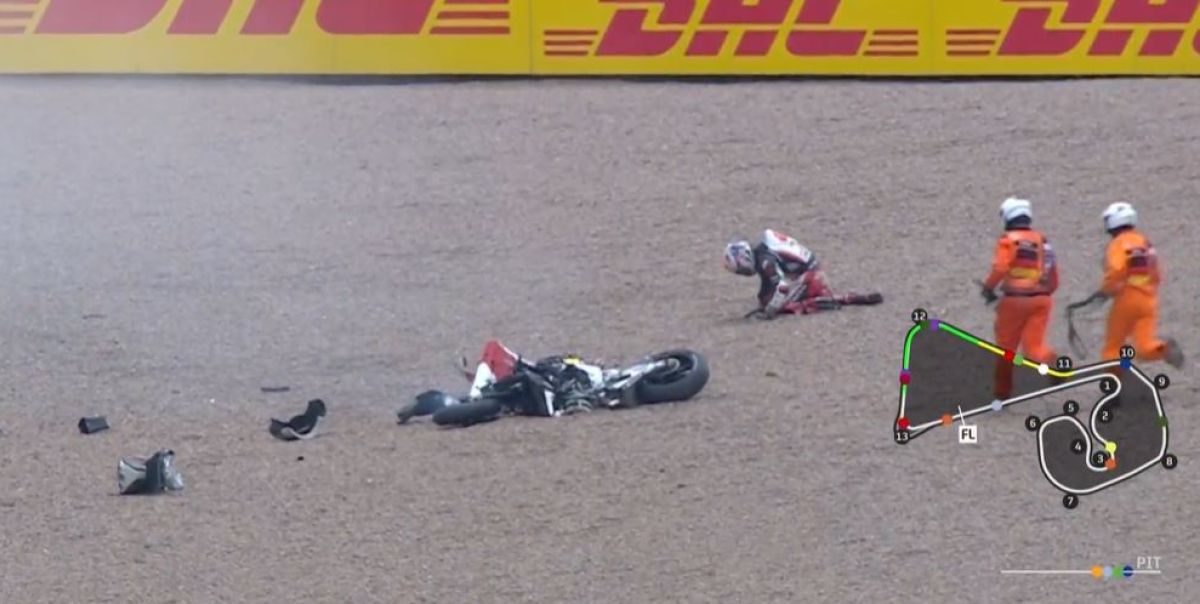 MotoGP Sachsenring, Essais 2 : Honda s’est désintégrée à la Cascade