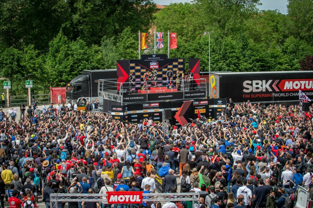 Superbike, retour à Imola : c’est parti pour les promotions réservées à l’Emilie-Romagne