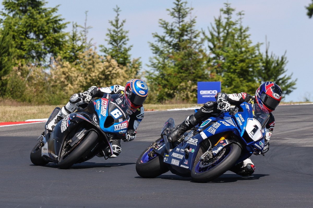 Beaubier laver en fejl, Gagne udvider sin føring i MotoAmerica Superbike