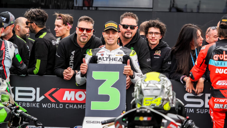 Federico Caricasulo terzo Donington