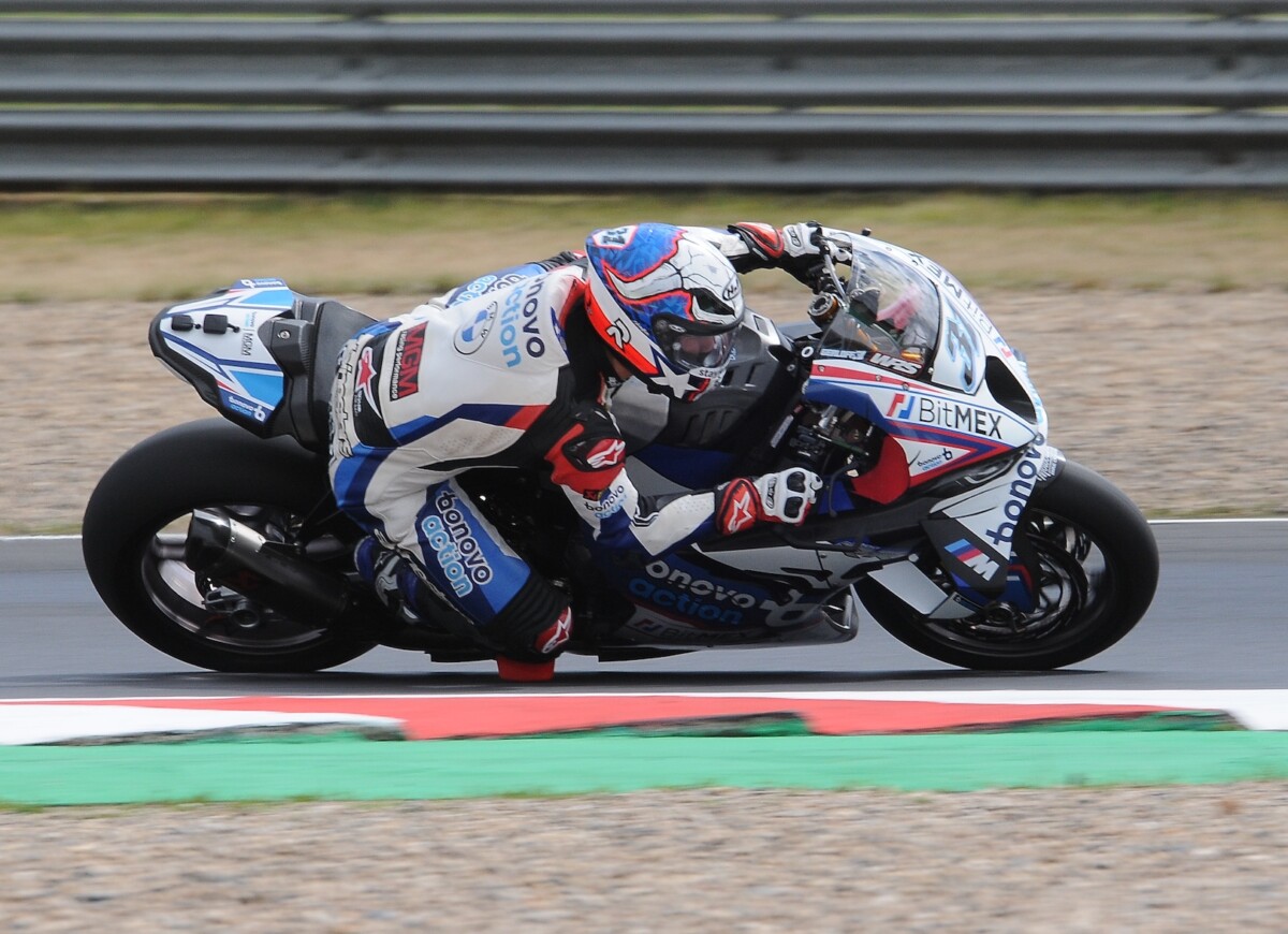 Superbike Most: BMW começou, Garrett Gerloff à frente de todos