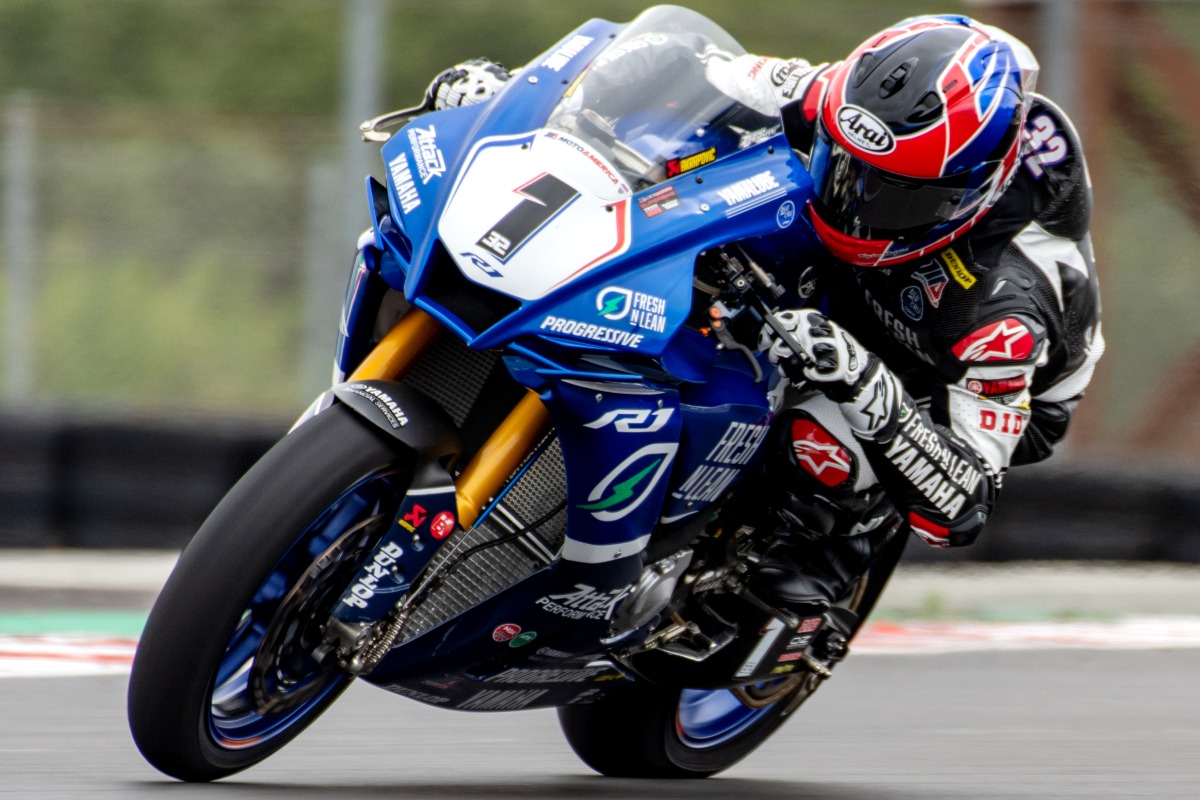 Beaubier KO, vinder sejr Station 1 MotoAmerica ved Dry Lagoon
