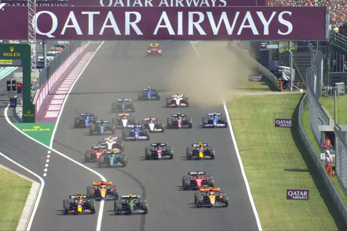 GP de F1 Hongrie, Course : Verstappen suprématie, Ferrari très loin