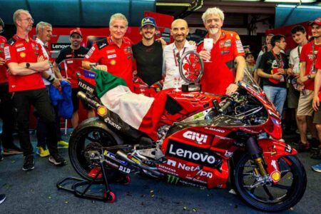 Paolo Ciabatti e il team Ducati