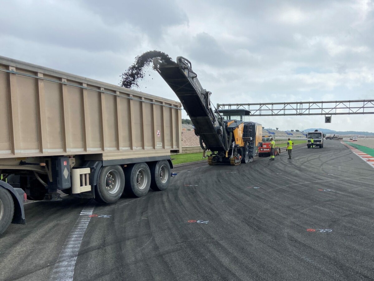 MotoGP, travaux en cours sur le Circuit Ricardo Tormo à Valence