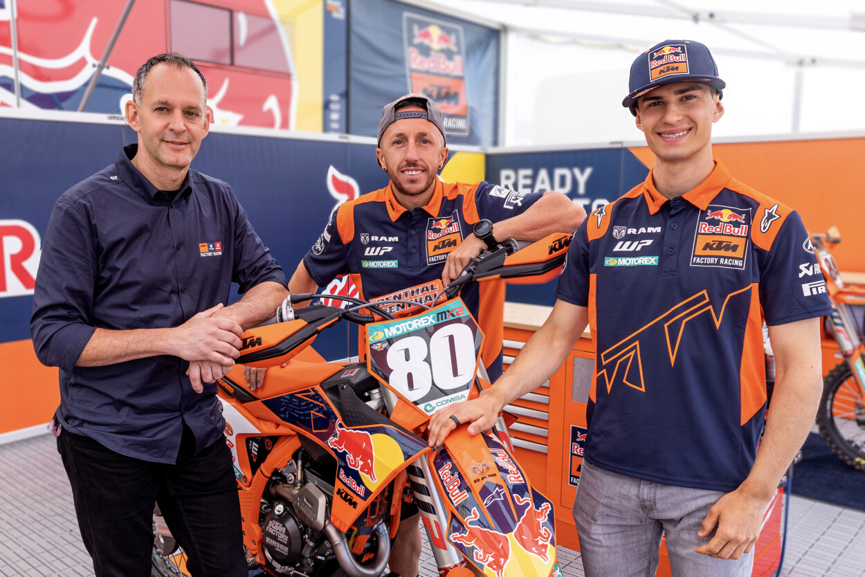 Motocross, en ren formalitet: KTM låser Andrea Adamo inde