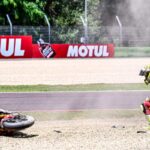 Alvaro Bautista Superbike Imola caduta
