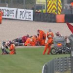 Michael Rinaldi Superbike Donington incidente